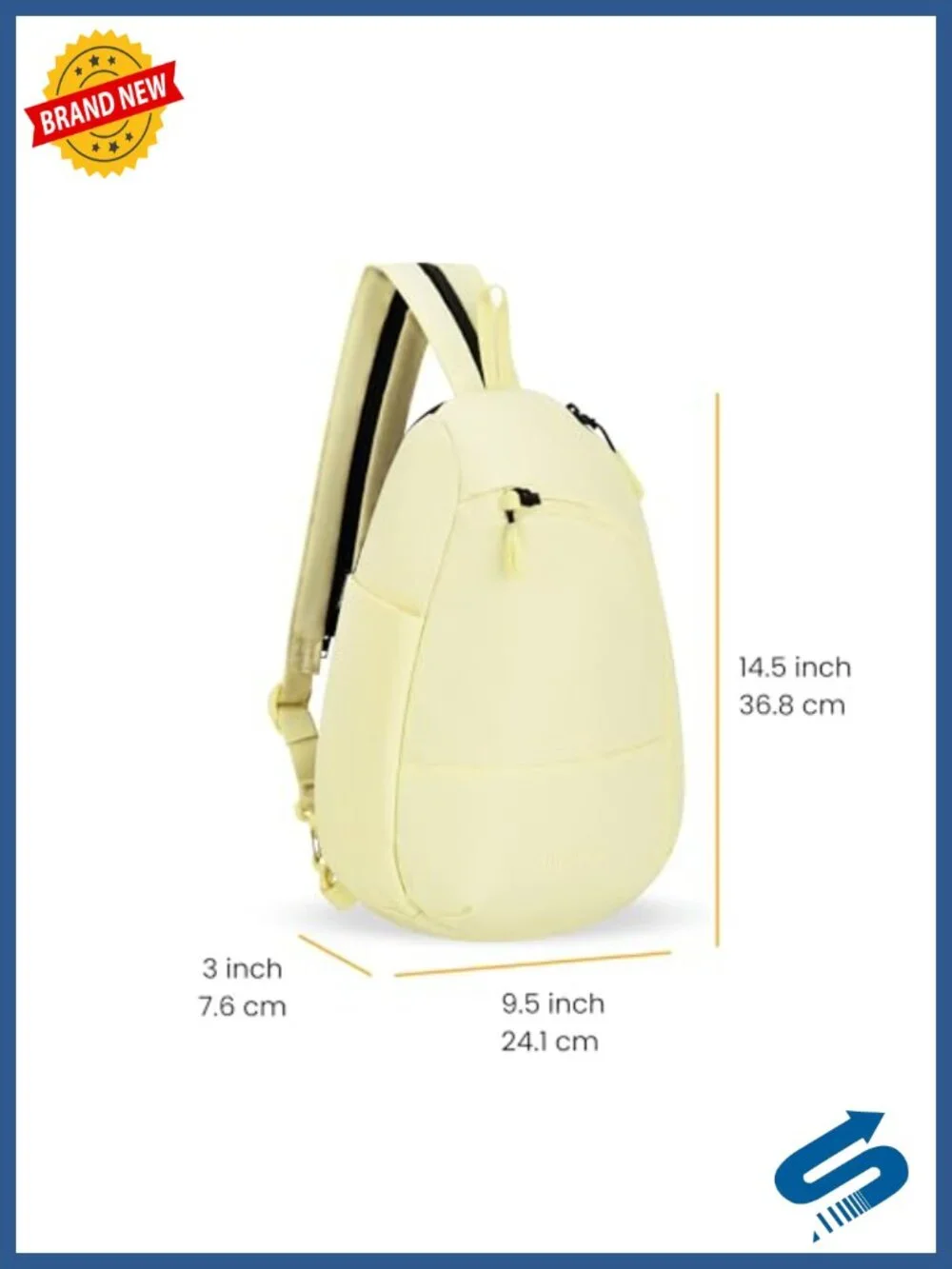 Convertible Sling Backpack Water Resistant RFID Travel Daypack Women